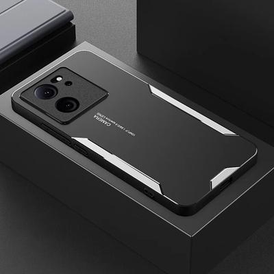 Металлический чехол из алюминиевого сплава для Xiaomi Redmi 13C 13 C 12C 12 4G, матовый чехол, силиконовый противоударный защитный жесткий чехол для телефона Poco C65 C 65 X5 Pro