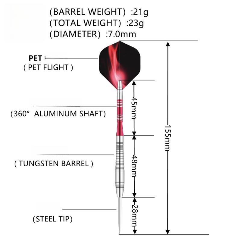 Игла для дротиков 21 г, набор вольфрамовых дротиков матчевого класса, профессиональные игрушки для дартса