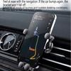 Автомобильный держатель для телефона Gravity Air Vent Clip Mount Mobile Cellphone Stand In Car GPS Support For iPhone Xiaomi Samsung