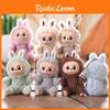 Cute Pvc Face Doll Pendant Plush Toy With Short Plush Children For