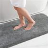 Мягкий плюшевый коврик для ванной комнаты, впитывающий быстросохнущий коврик для ванной, коврик для душа, защита для пола, декор, нескользящий ковер для гостиной, спальни
