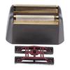 Beard Trimmer Foil Head Stainless Steel Replacement Foil And Cutter Head Accessory Black and Gold