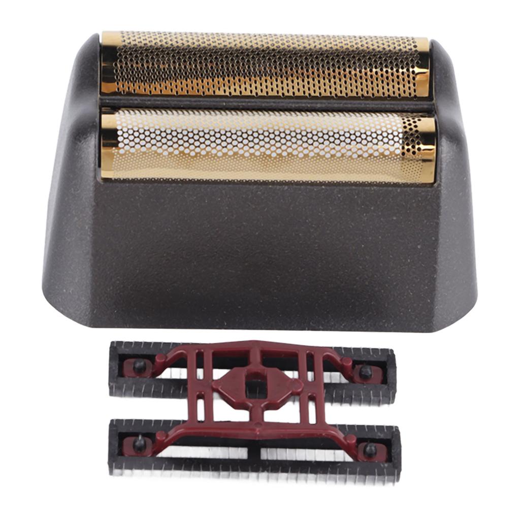 Триммер для бороды Фольговая головка Нержавеющая сталь Сменная фольга и режущая головка Аксессуар Черный и Золотой