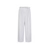 LESS 2025 Summer Cotton Blend Loose Straight-Leg Pants