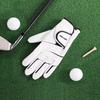 Men's Left Hand Golf Glove Wet Weather Grip Golf Glove for Golfer Breathable Flexible Faux Leather Golf Gloves