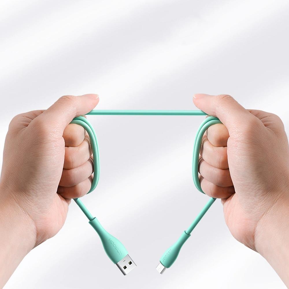 Usb - Micro Usb Cable Joyroom S-2030M8 3A 2M - Green