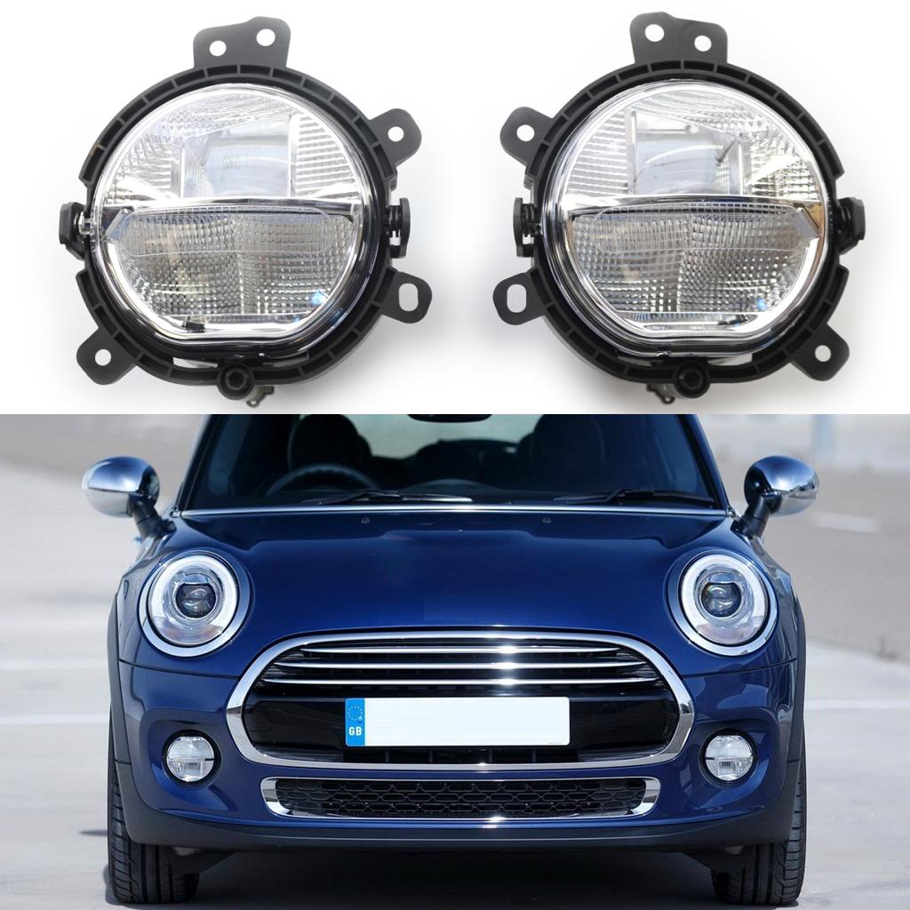 Автомобильные светодиодные противотуманные фары дневного света запасные части левая и правая противотуманные фары для BMW Mini Cooper F54 F55 F56