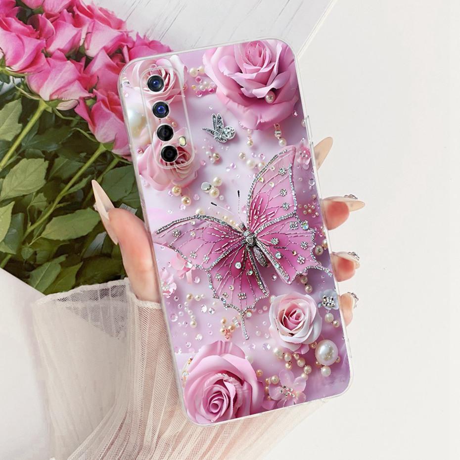 Cute Printing Phone Case For Realme 7 7Pro Soft Silicone TPU Cases For Realme 7 Pro Realme7 Global RMX2155 Covers Bumpers