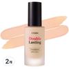 Тональная основа Double Lasting Foundation 30 г, Rosy Pure, 2 упаковки