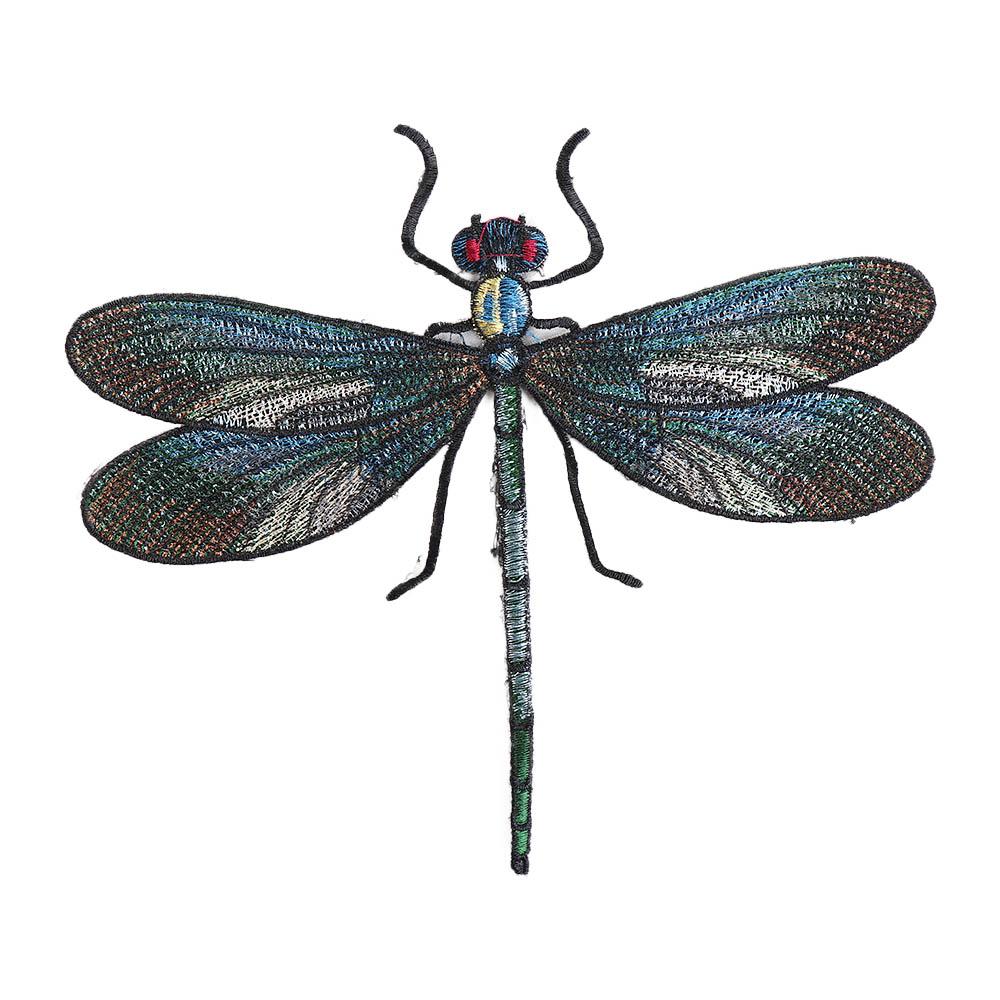 Big Dragonfly DIY Crafts Iron On Patches Embroidery Applique Clothes Patch