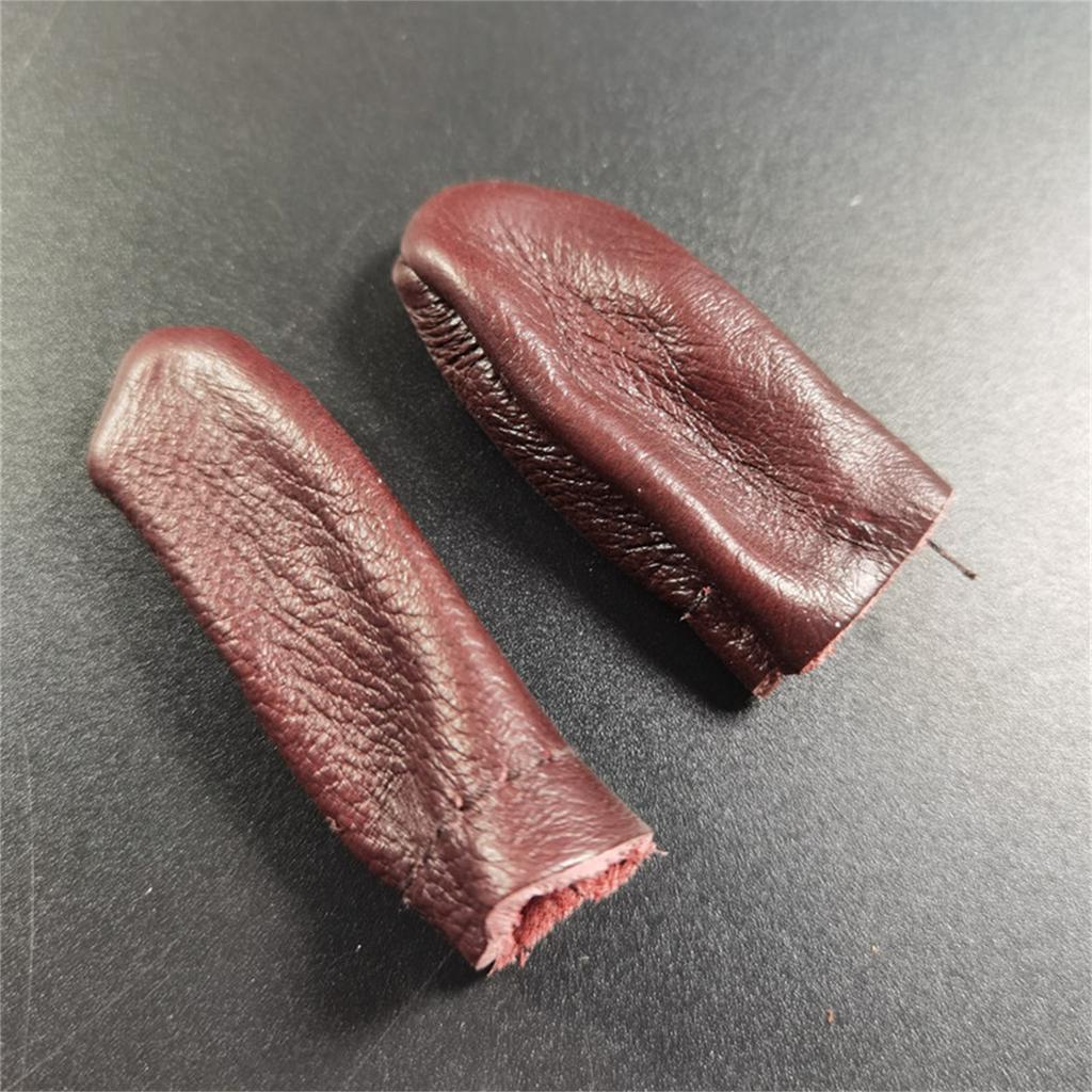 5 наборов/10 наборов кожаный наперсток защита пальца наперсток/защита большого и указательного пальца для ручного шитья рукоделия