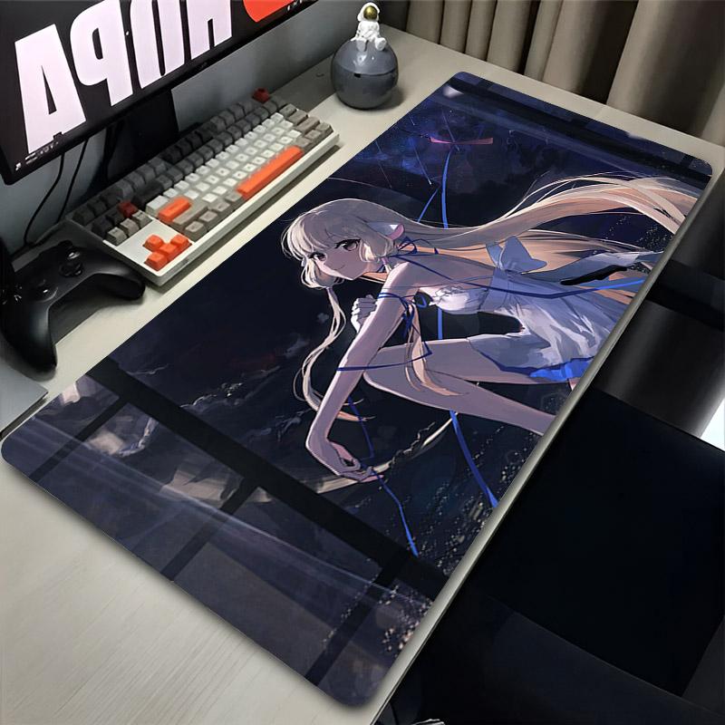 C-Chobits Чи Аниме Девушка Настольный Коврик Компьютерный Офисный Расширенный Коврик для Мыши Ноутбук Резиновый Нескользящий Большой Коврик для Мыши Игровой Шкаф Ковер