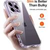 Противоударный силиконовый прозрачный чехол для телефона для iPhone 17Air 16 13 11 12 14 Pro Max Mini Защита объектива Задняя крышка для iPhone 15 PRO XS MAX X XR Puls