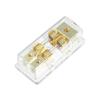 4 8 AWG Gauge 60A AGU Fuse Holder 2 Way Distribution Block Car Audio Splitter