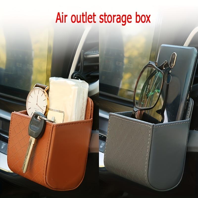 Сумка для хранения воздуховода автомобиля, автомобильный ящик для хранения, сумка для подвешивания телефона в автомобиль, ящик для хранения в салоне автомобиля, расходные материалы