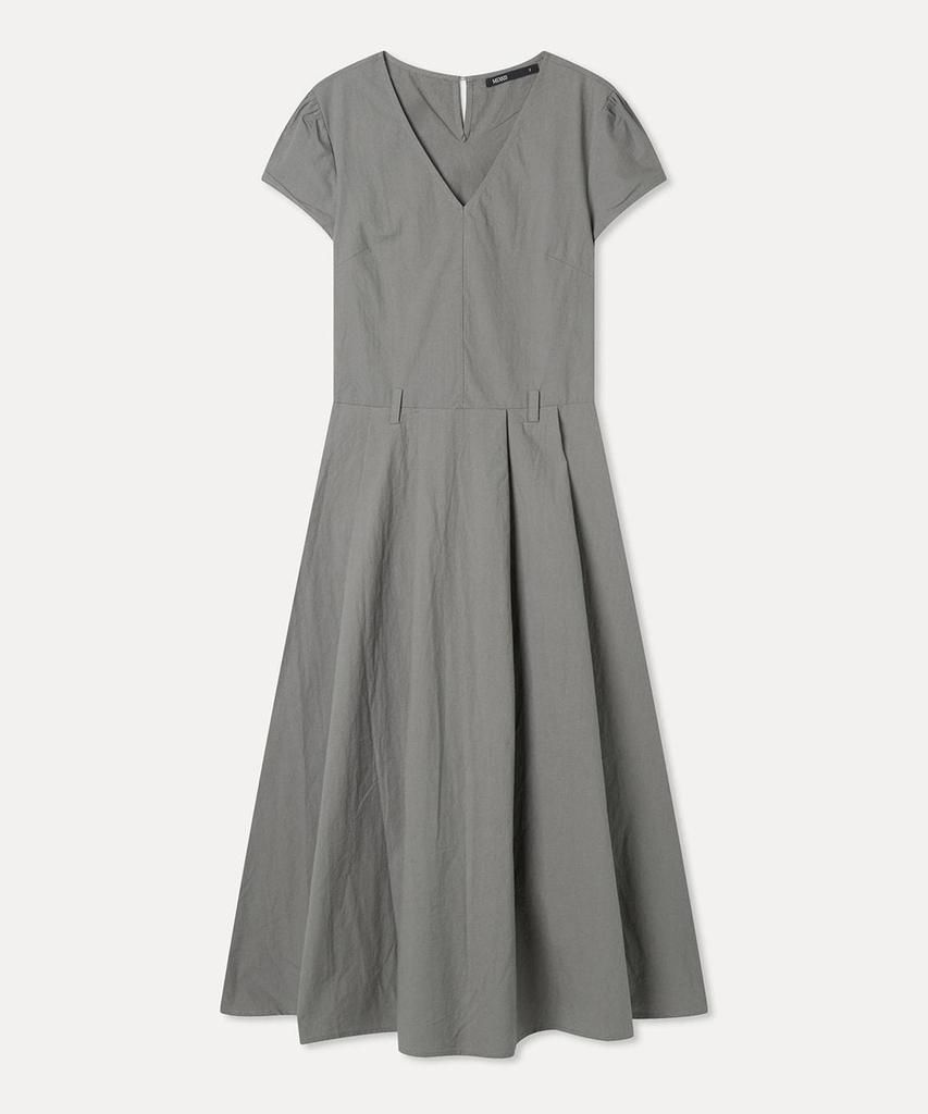 MIXXO Длинное платье с V-образным вырезом_Miwowg90As