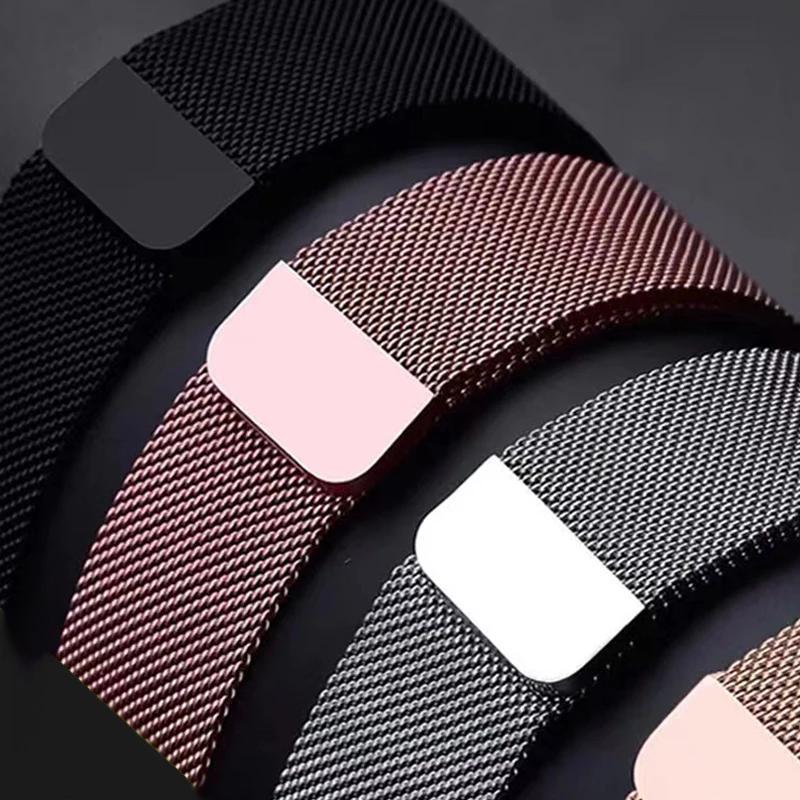 20 мм 22 мм Ремешок для Samsung Galaxy watch 6 Ремешок FE/7/4/5/Pro/classic/44mm 40mm Gerar S3 Магнитный ремешок браслет HUAWEI GT 2e 3