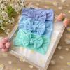 New 3pcs Set, Children's Headband, Baby Nylon Bow Does Not Hurt the Skin, Wide Headscarf, Baby Headband.