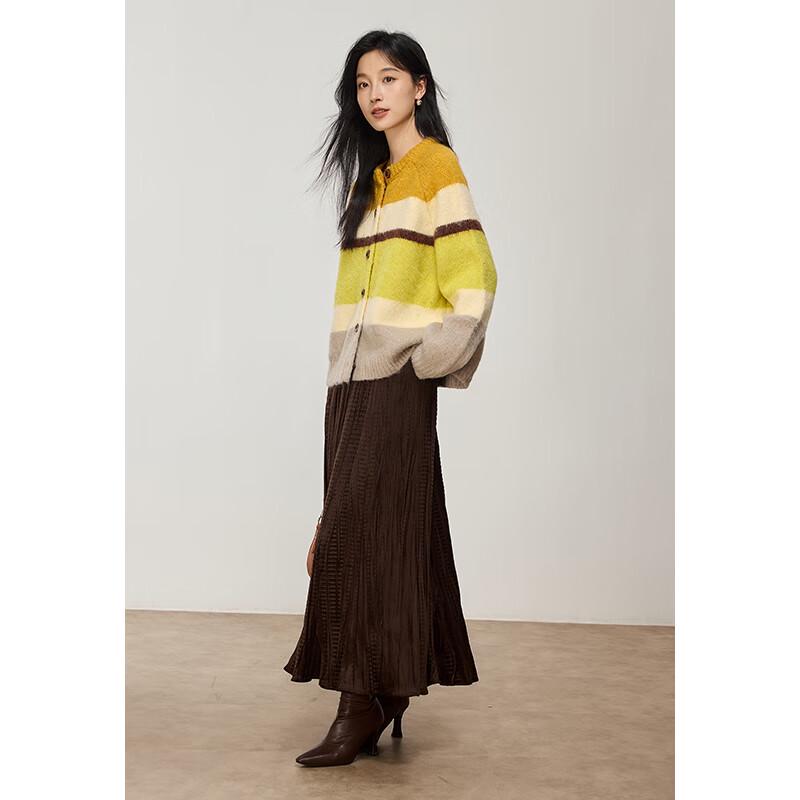 VICTORIA&VERA Женский зимний вязаный свитер с цветными блоками