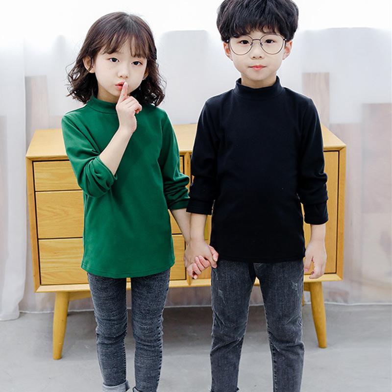 Свитера для девочек, однотонные свитера ярких цветов для мальчиков, осенняя шерстяная футболка для маленьких девочек, свитер, детская одежда, пуловер для девочек