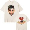 Rapper Bad Bunny Un Verano Sin Ti Album Graphic Print T-shirt Men Women Fashion Hip Hop Oversized Tshirt Male Vintage Streetwear
