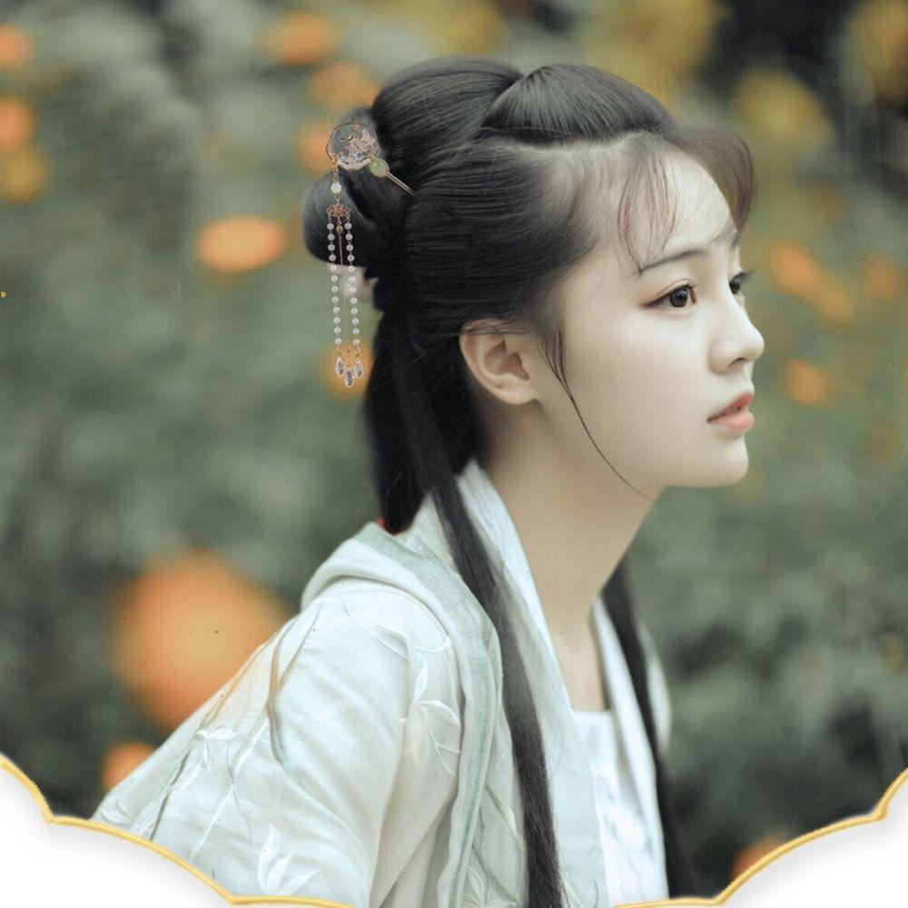 Decoration Exquisite Chinese Style Hair Fork Headdress Ancient Hair Stick Women Tassel Hair Stick
