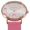 Часы PERRY Silver Dial Quartz Daily Waterproof Mineral Glass 36mm 14504135 Pink [Coach] Женские [Товар]