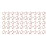 50Pcs Pentagram Paperclips Electroplating Process Fadeless Cute Shaped Mini  Gold Paper Clips Fo