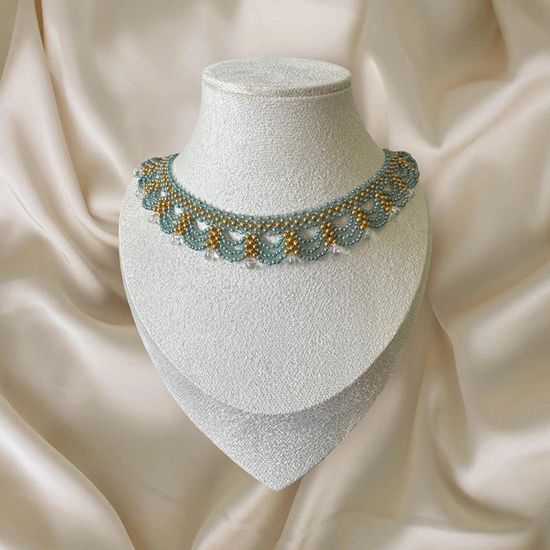 New Multi-layer Lace Tassel Necklace For Women 2025 New Unique Design Collarbone Chain Gift