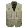 Men's Breathable Outdoor Vest With Multiple Pockets, Sleeveless And Durable Jacket, Camping, Fishing, Hunting, Photography Vest