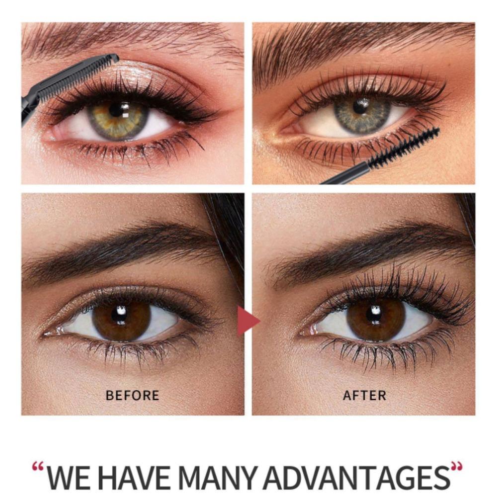 Тушь для ресниц QIC Fine Brush с длинными кудрями и водостойкая тушь для макияжа Самодельный макияж Комбинированный макияж