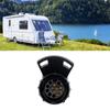 Car Caravan Accessories 7 Pin To 13 Pin Plug Adapter Trailer Connector 12V Towbar Towing Waterproof Plugs Socket Adapter