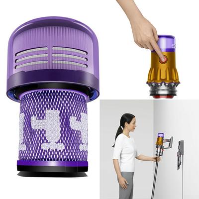Очистка моющегося фильтра для Dyson V12 Detect Slim