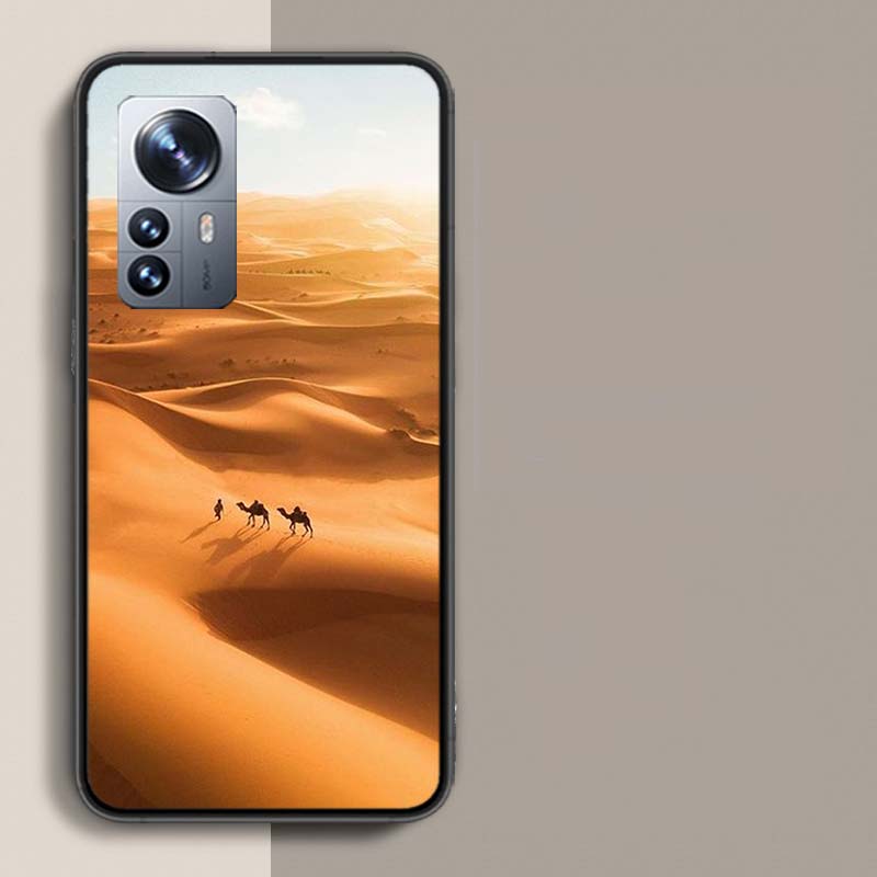 Чехол для телефона с изображением каравана верблюдов в пустыне Для Redmi Note 15 Pro 5G 14 13 12 Pro Plus 11 11T 11E 11S 10 Pro 10S 9 9S Чехол Cell Cle