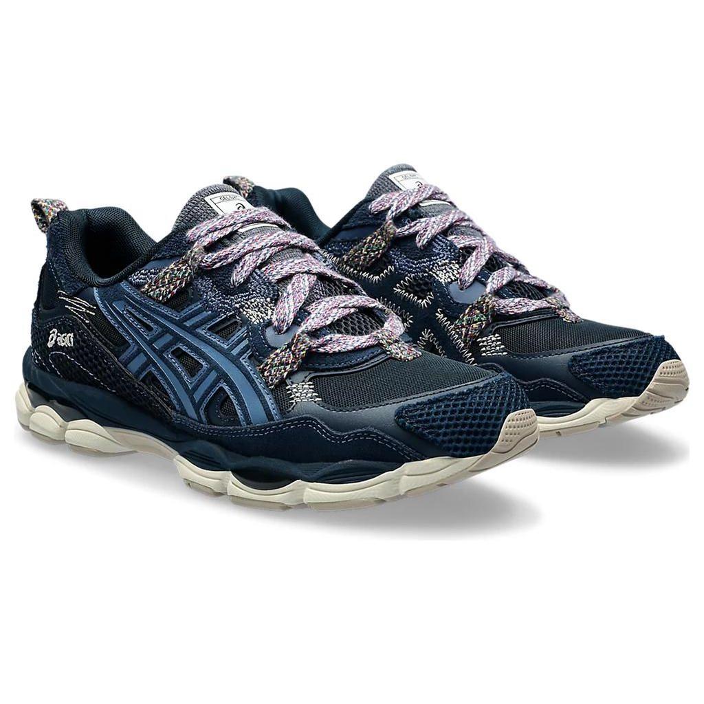Fujitaka x ASICS Gel NYC Imbari Pack Унисекс Кроссовки Синий Французский-синий Гранд-акула 1203A308-400