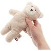 100 Organic Cotton Imabari Towel Soft Texture Bear Plush Toy M Approximately 21cm Softness Easy Babies Hug Hand-Embroidered Innocent Gentle Face Beige