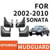 For Hyundai Sonata 2002 2003 2004 2005 2006 2007 2008 2009 2010 Fender Mudguard Mud Flaps Guard Splash Flap Mudguards Car Accessories