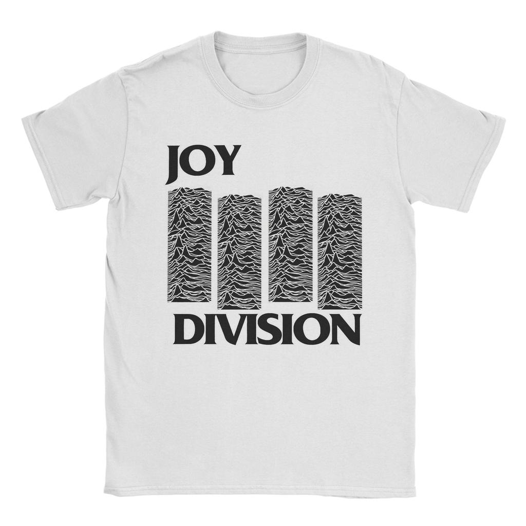 Retro Joy Division Japanese Tshirts For Men Women 100%Cotton Short Sleeve Punk Rock Goth Crewneck Summer TopsTops