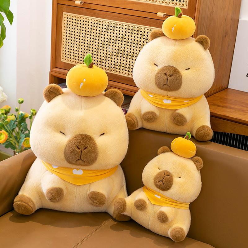 Capybara Plush Toy With Soft Pp Cotton Fill For Kids And Collectors