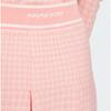 Adidas Golf 24fw Women S SeaSonal Skirt Prime Knit Pleated Skirt Im7259 Pink