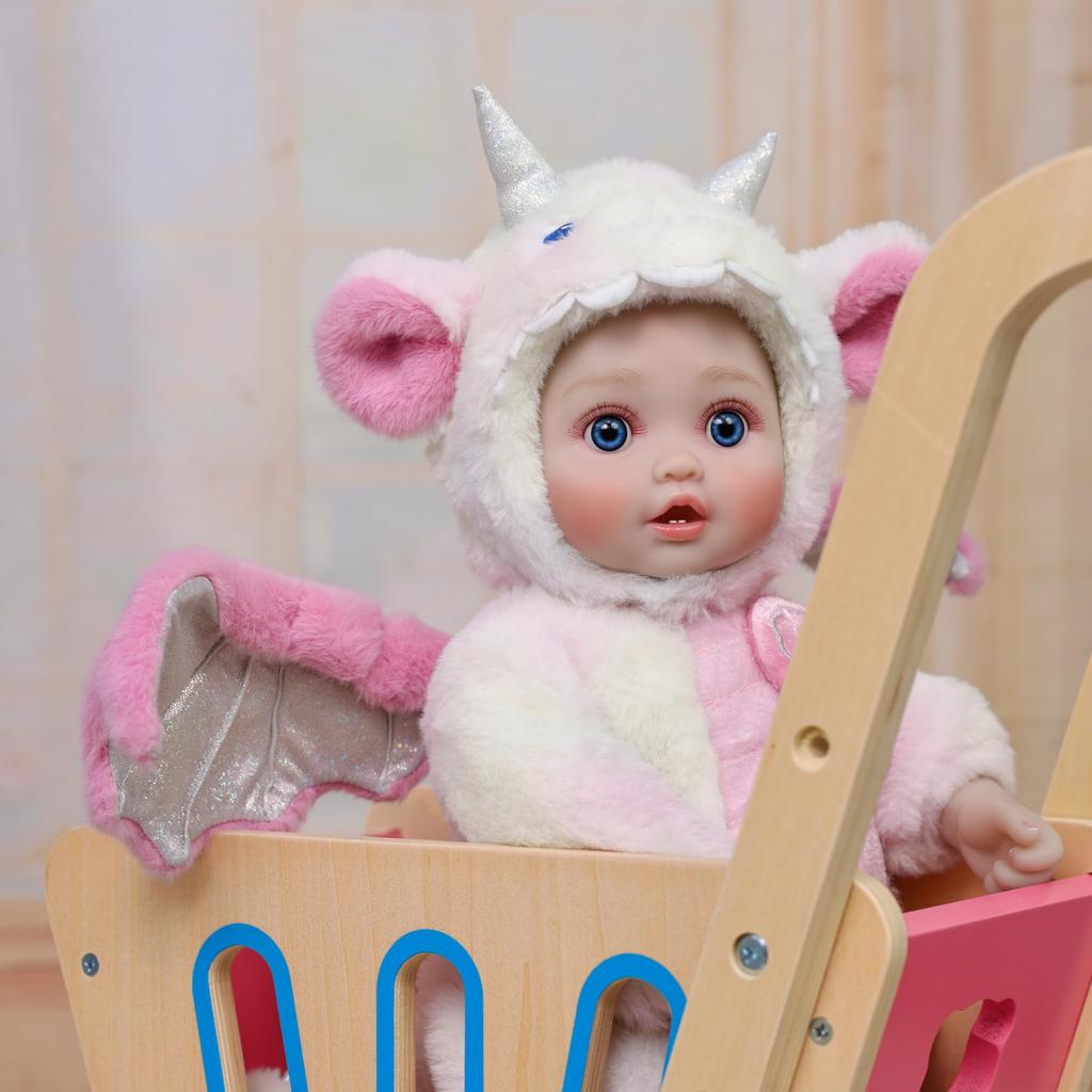 Cloveray Reborn Ручная работа Реалистичная кукла-младенец с тканью-драконом, виниловые руки и магнитный, Подарок на день рождения, Кукла 18 дюймов, Кукла, Одежда, Тело, Ноги,