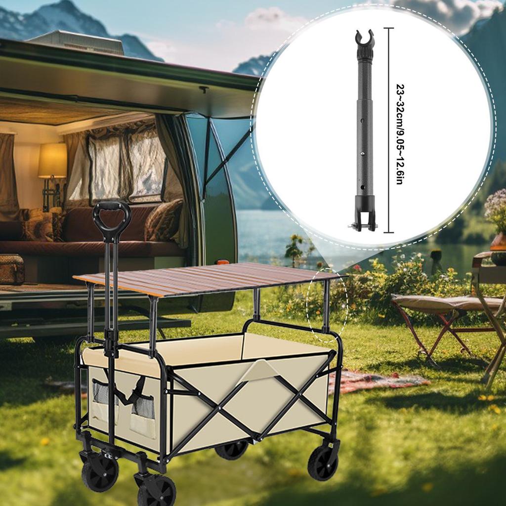 Desktop Telescopic Pole For Camping Trolley Folding Table Leg Camping Cart Table Telescopic Rod