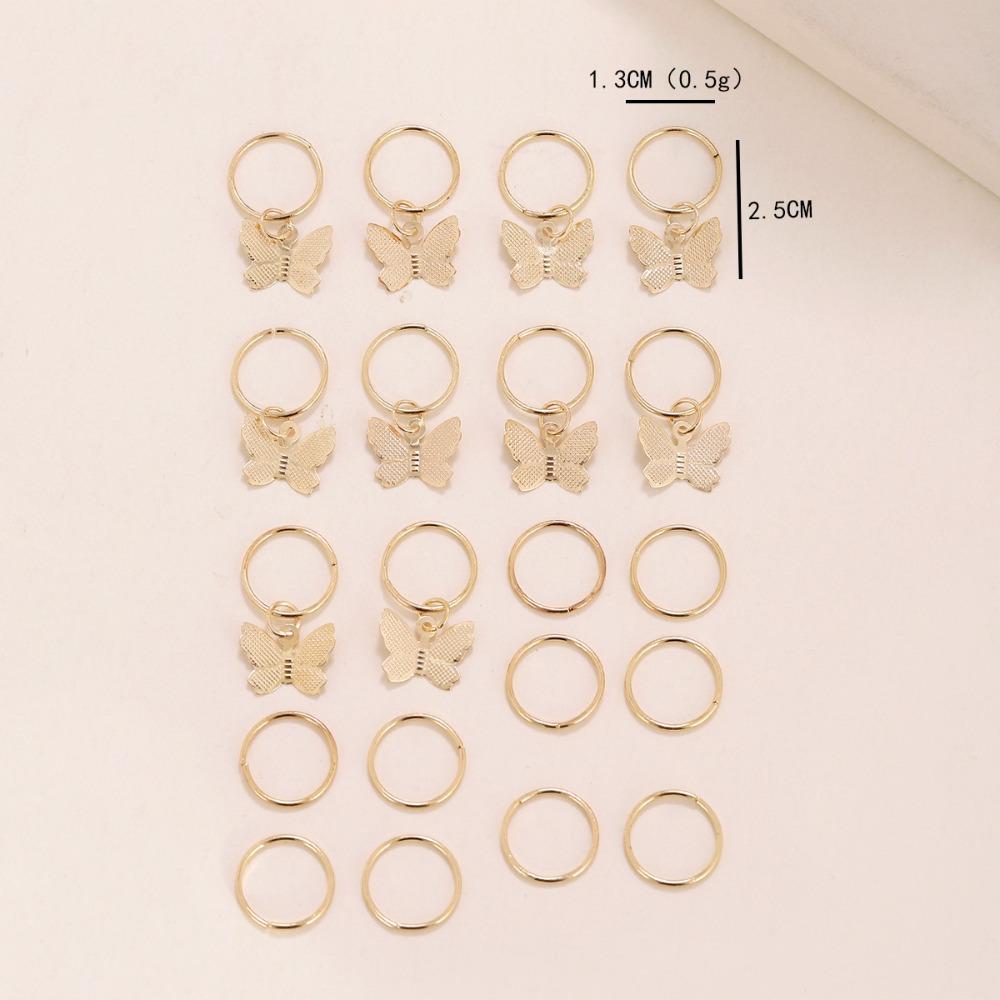 Alloy Pendant Hair Loop Dirty Braid Hair Clip Hair Braiding Metal Cuffs Decoration