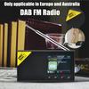 Портативное DAB FM радио Цифровое радио Bluetooth 5.0 Беспроводной аудио стерео ресивер для дома, для прогулок(Только для Европы и Австралии)