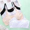Pure Cotton Adjustable Bra Camisole with Fixed Cup for High School Students