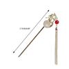 Elegant Fringed Hair Stick Chinese Hanfu Danglings Hairpin Barrettes NonSlip Chopsticks Dragon Hair Pin for Hair Styling
