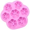 Silicone Mold Lovely Paw Ice Cube Soap Fondant Decoration Silikon Shape Mold