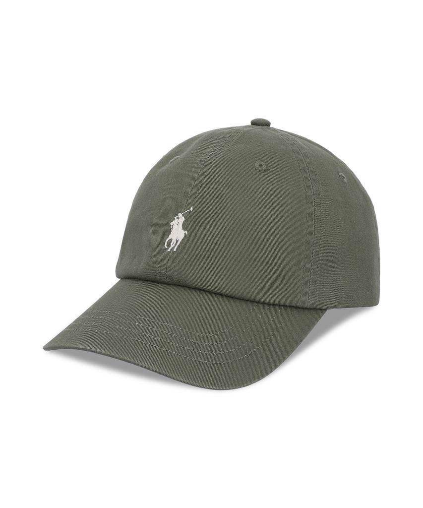 Кепка-бейсболка POLO RALPH LAUREN из хлопка Чино - Зеленая