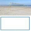 26.3' X 52.6' Beach Volleyball Lines for Sand 2.5inch Wide Boundary Lines with Sand Bag for Outdoor Sand Backyard Grass