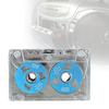 Double Sided Metal Cassette Tape Recording Tape Player Empty Tapes for 50 Minutes of Clear Music Sound Recording